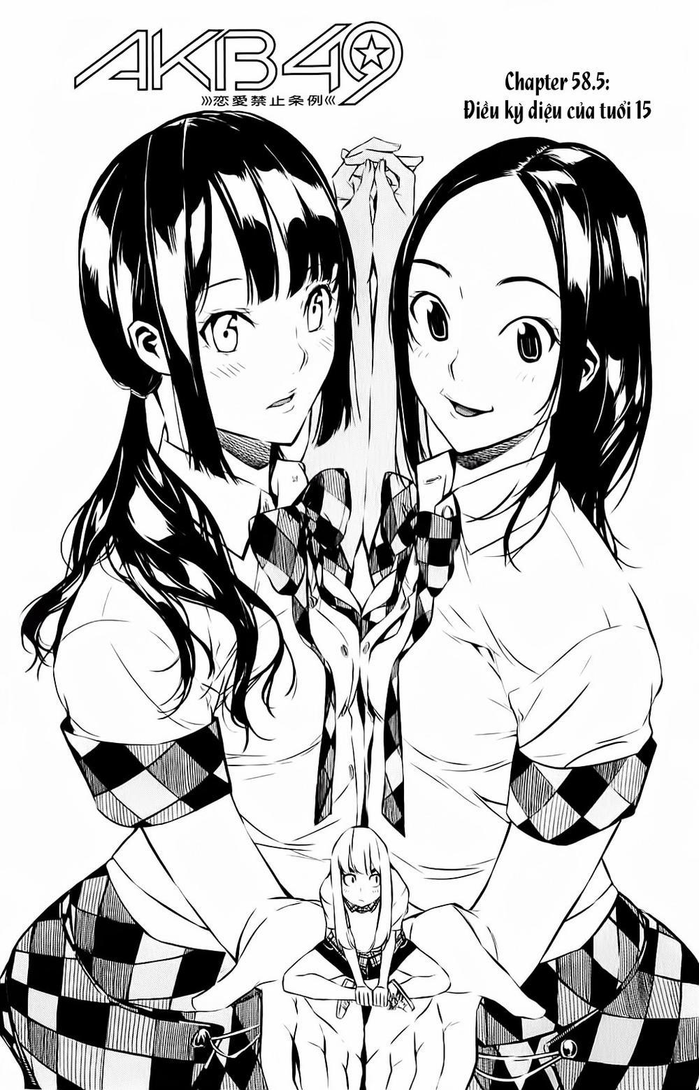 Akb49 - Renai Kinshi Jourei 58.5 trang 1