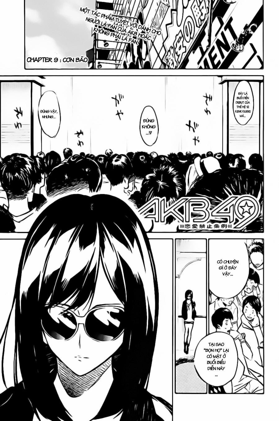 Akb49 - Renai Kinshi Jourei 9 trang 1