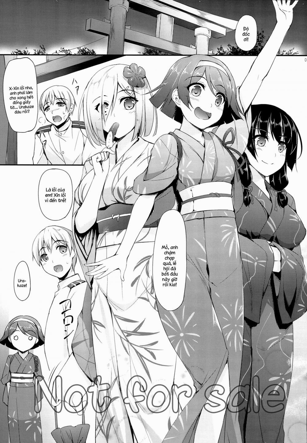 Aki To Matsuri To Urakaze To (Kancolle) Oneshot trang 2