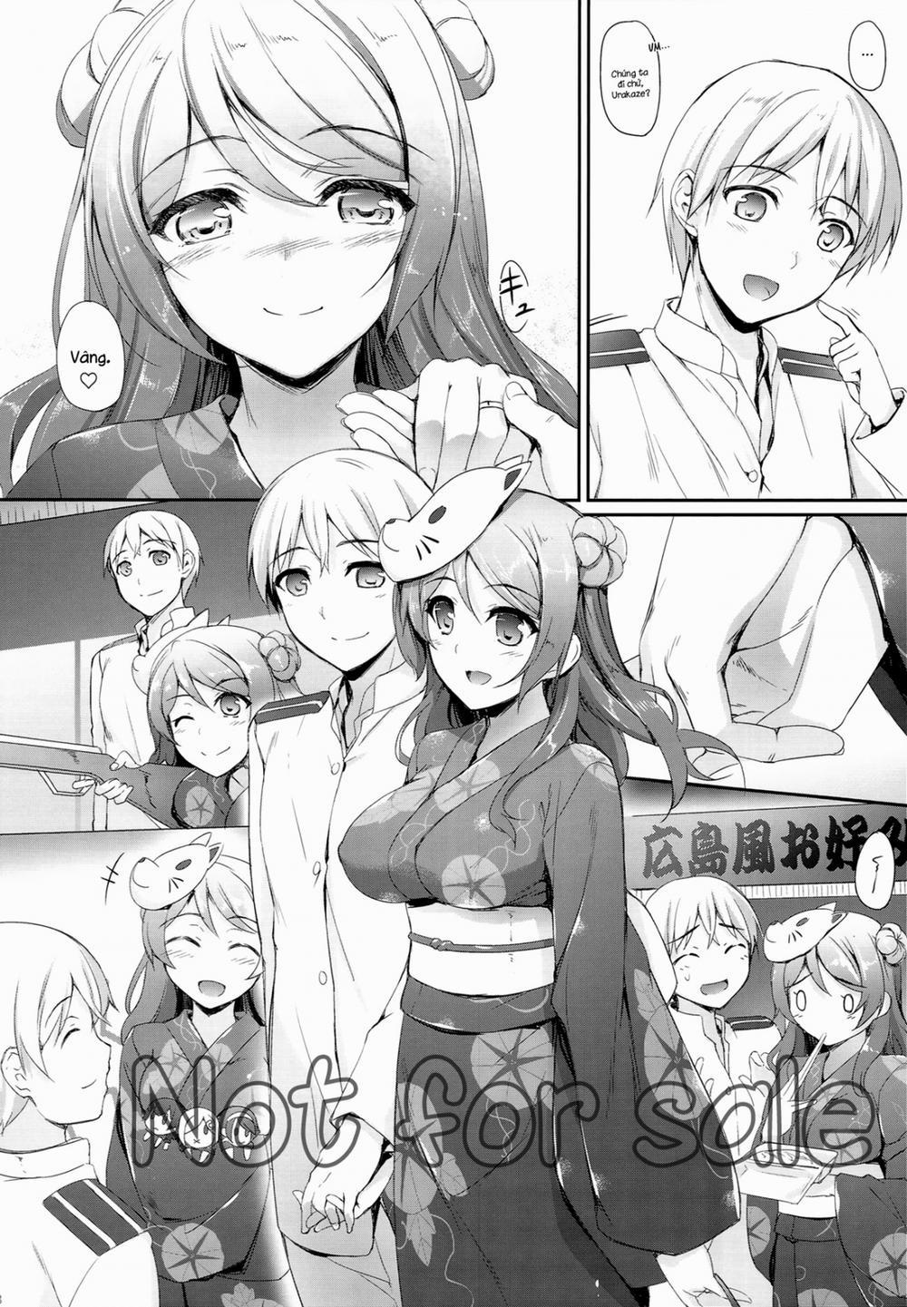 Aki To Matsuri To Urakaze To (Kancolle) Oneshot trang 5