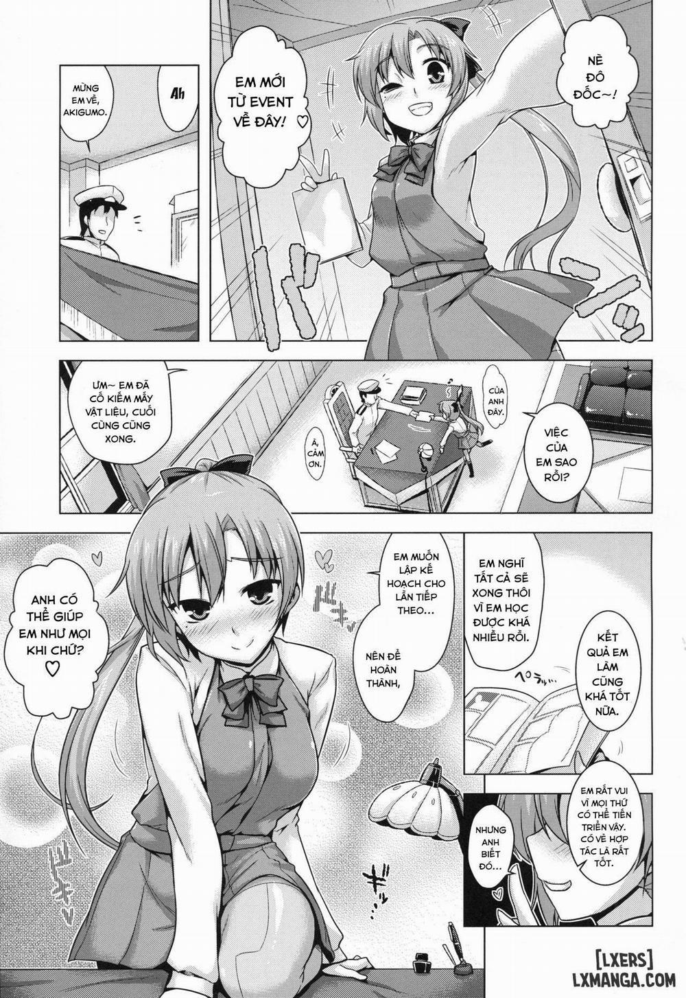 Akigumo Sensei's Thin Book Oneshot trang 1