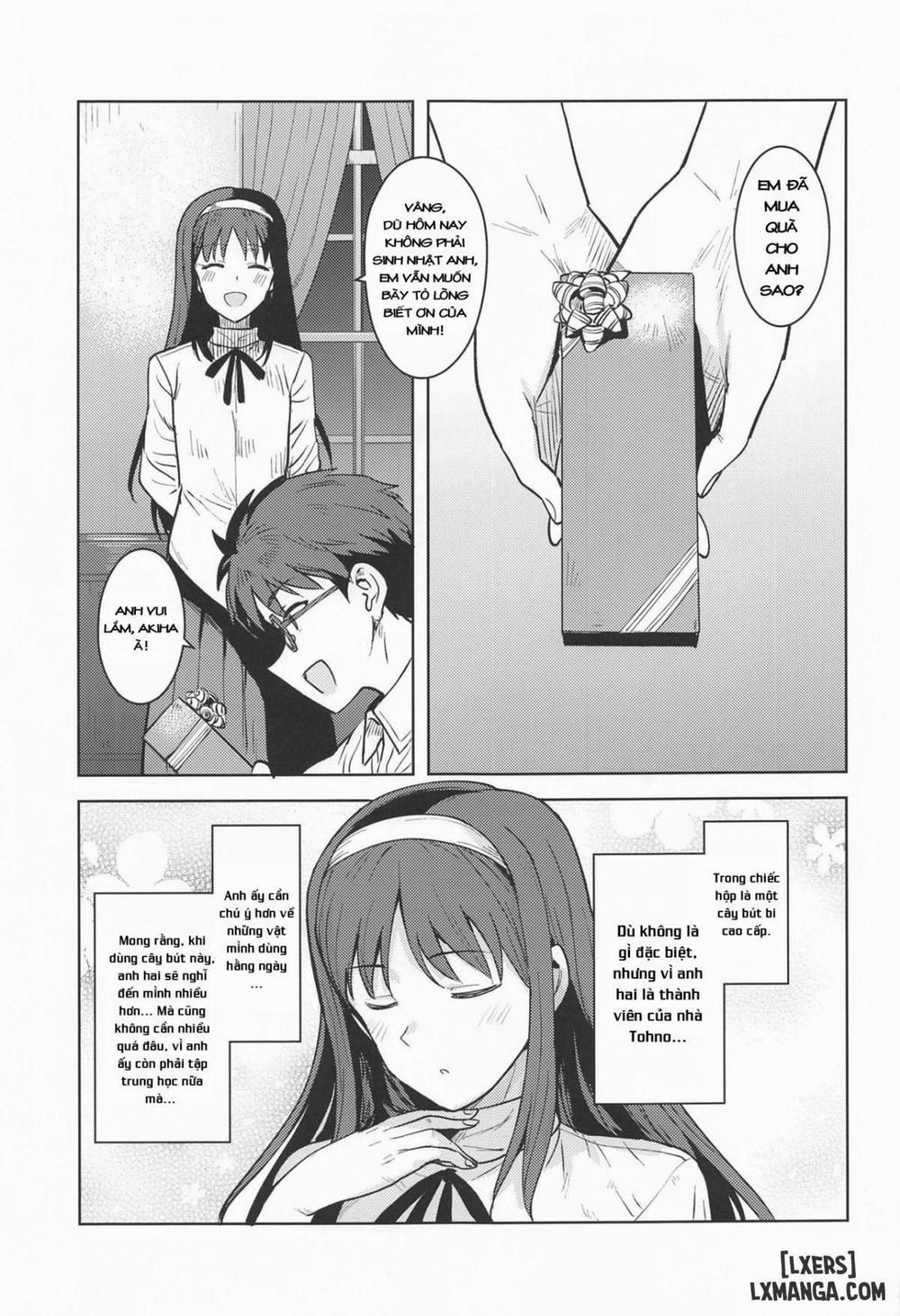 Akiha-sama no present Oneshot trang 1
