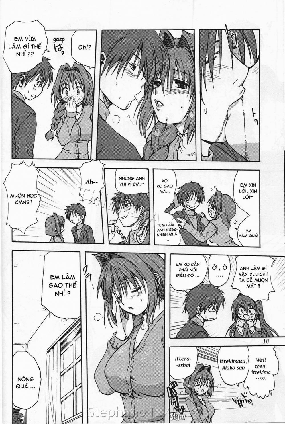 Akiko-san to issho (Kanon) 1 trang 8