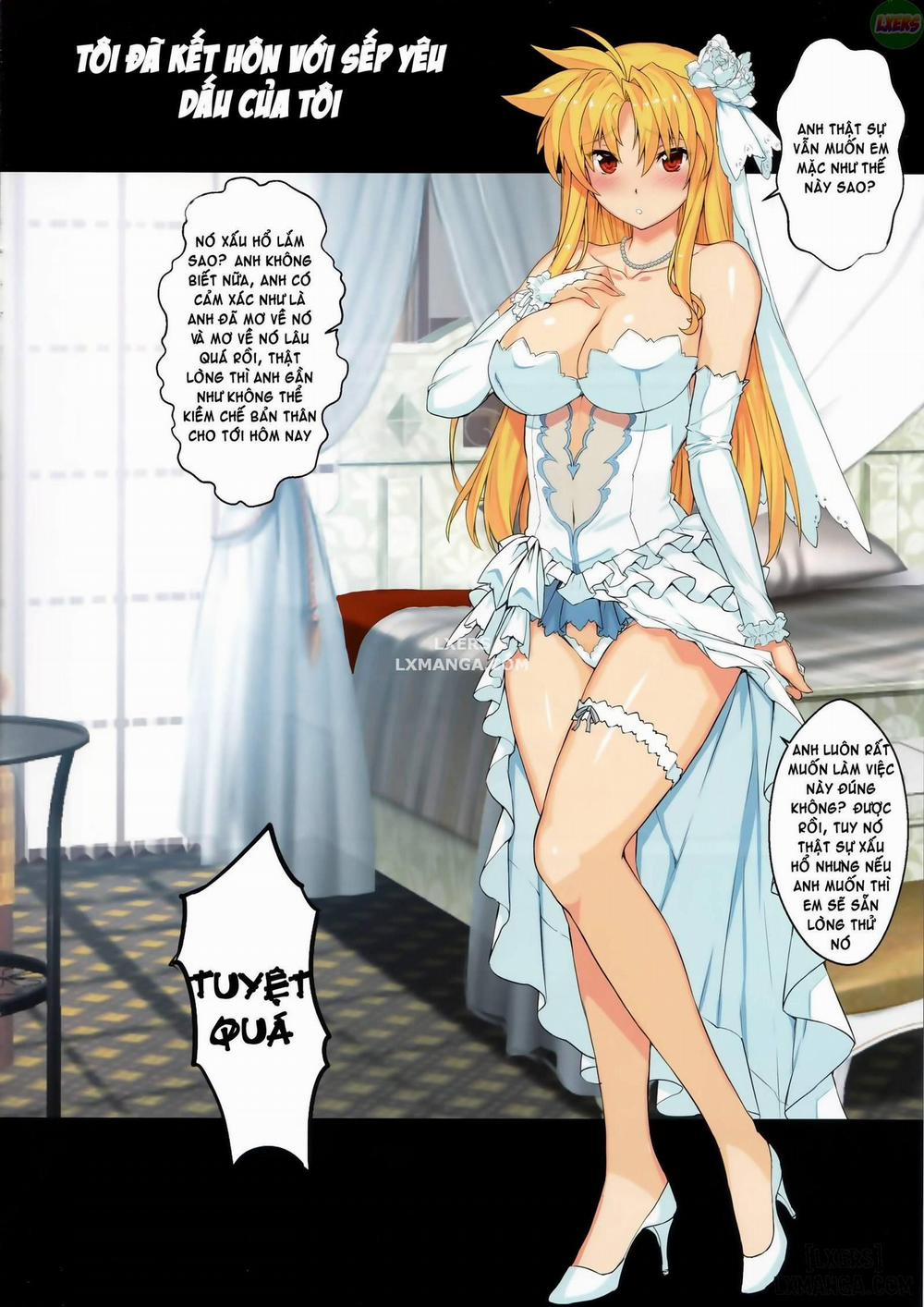 Akogare no Joushi to Kekkon Suru Koto ni Narimashite Oneshot trang 2