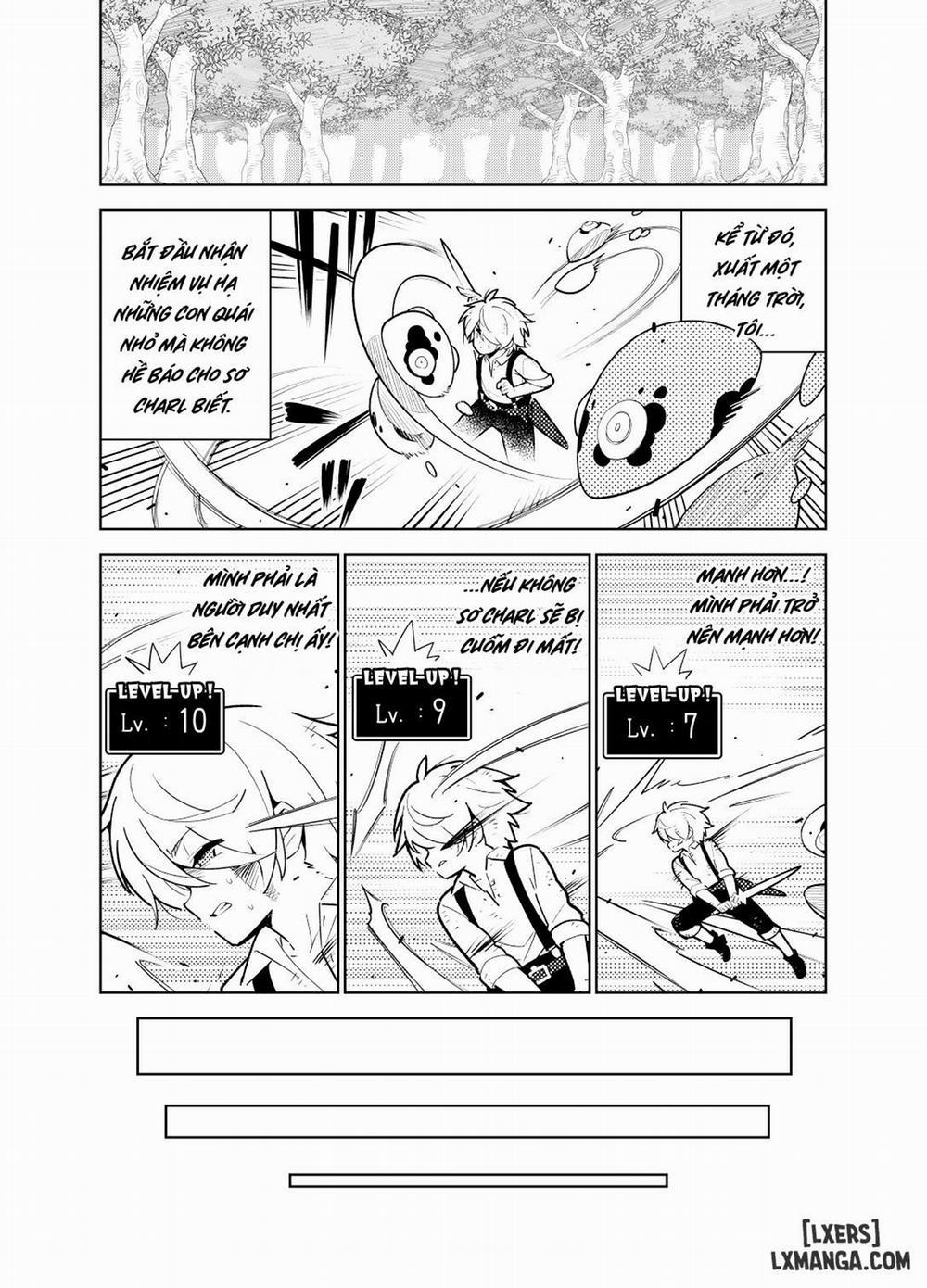 Akogare no Onee-chan no Ecchi na Status ga Mieru you ni Nacchatta Boku wa. Oneshot trang 21