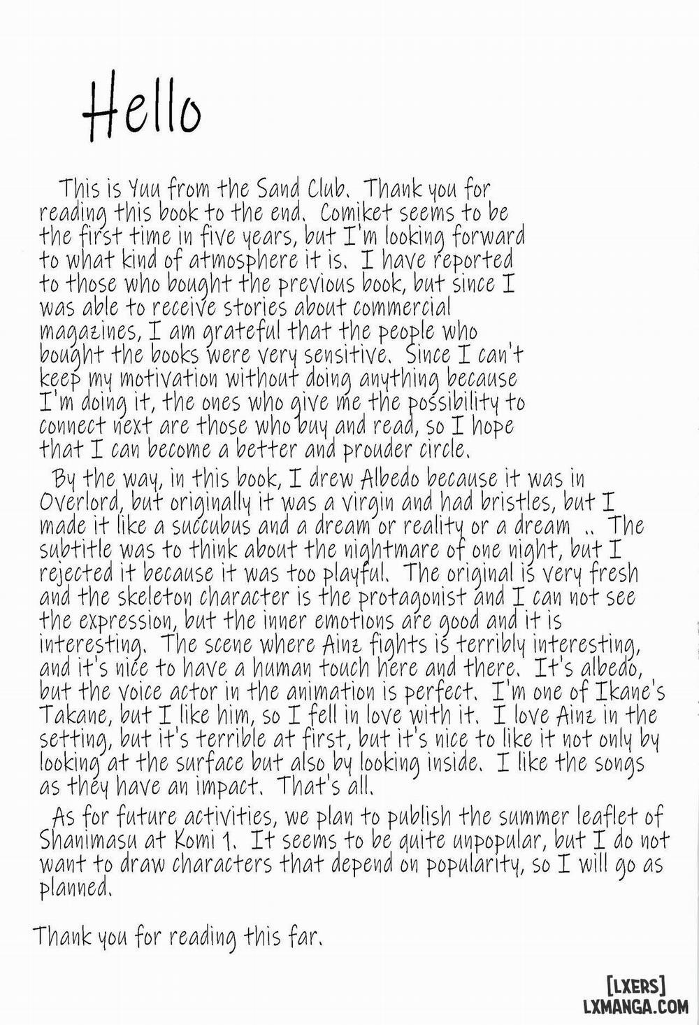 Albedo Yokkyuu Fuman Oneshot trang 23