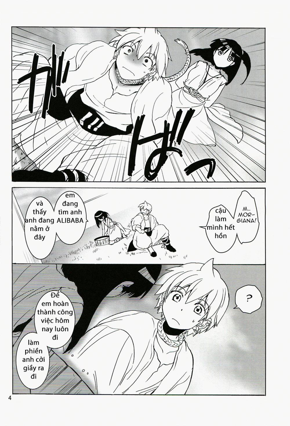 ALI×MORU 2 (Magi The Labyrinth Of Magic) Oneshot trang 2