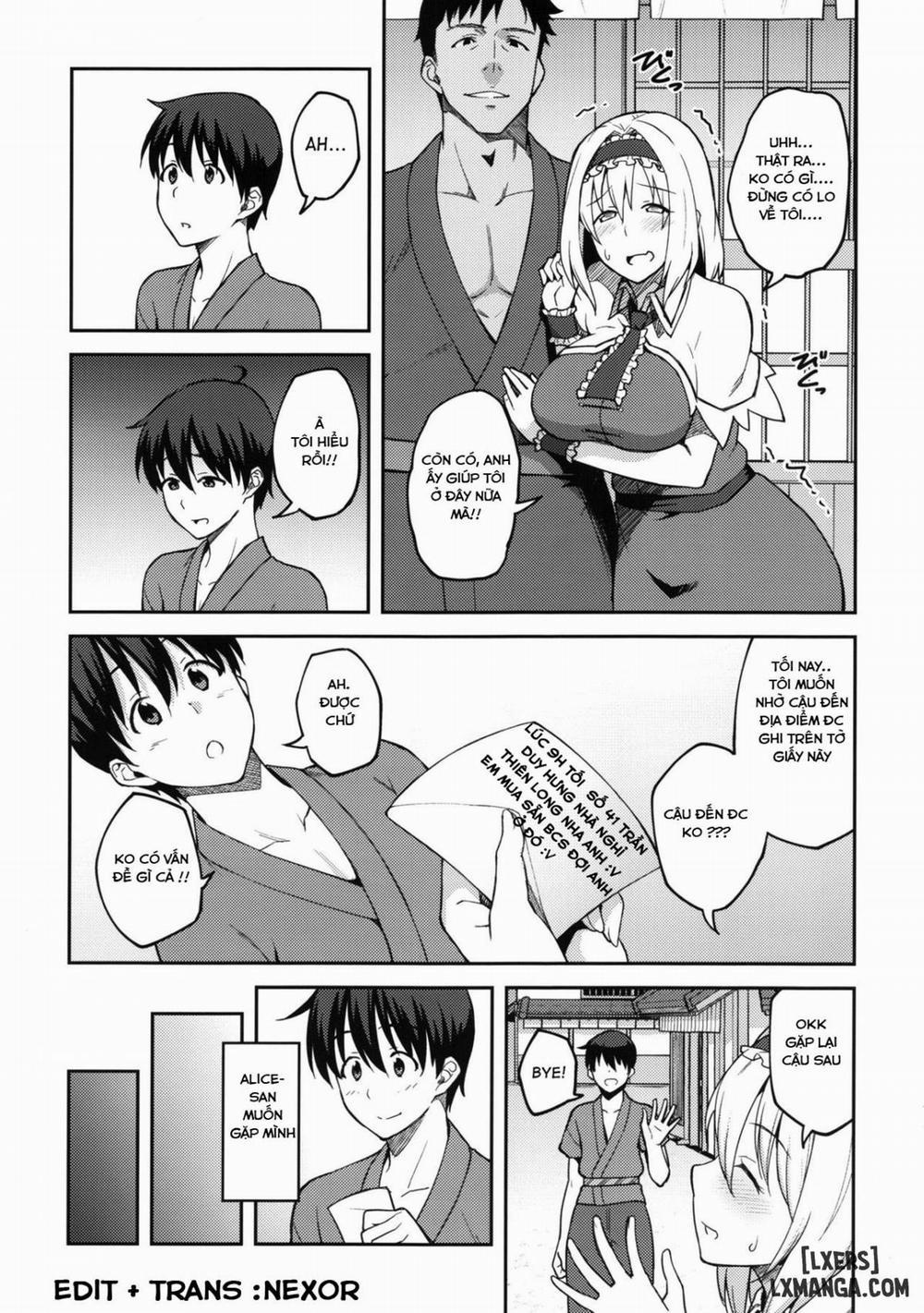 Alice ga Suki nano wa Oneshot trang 11