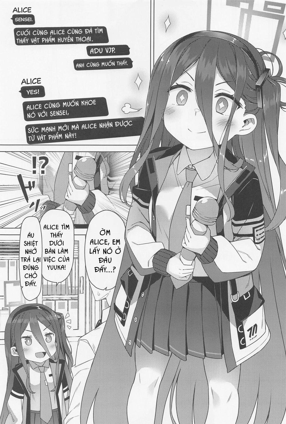 Alice Học Cách Dùng Gậy Phép Oneshot trang 2