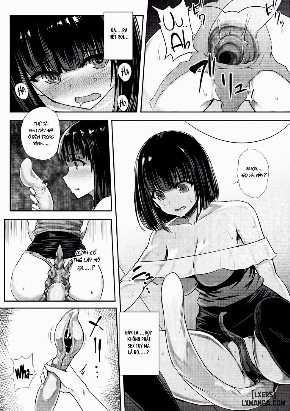 Alien vs. College girl ~what's born form one's anus Oneshot trang 9