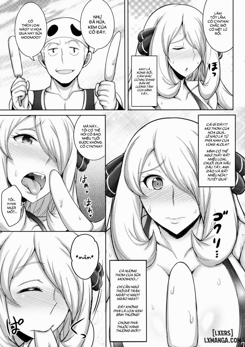 Alola! Shirona-San No Abunai Mizugi Satsuei Oneshot trang 6