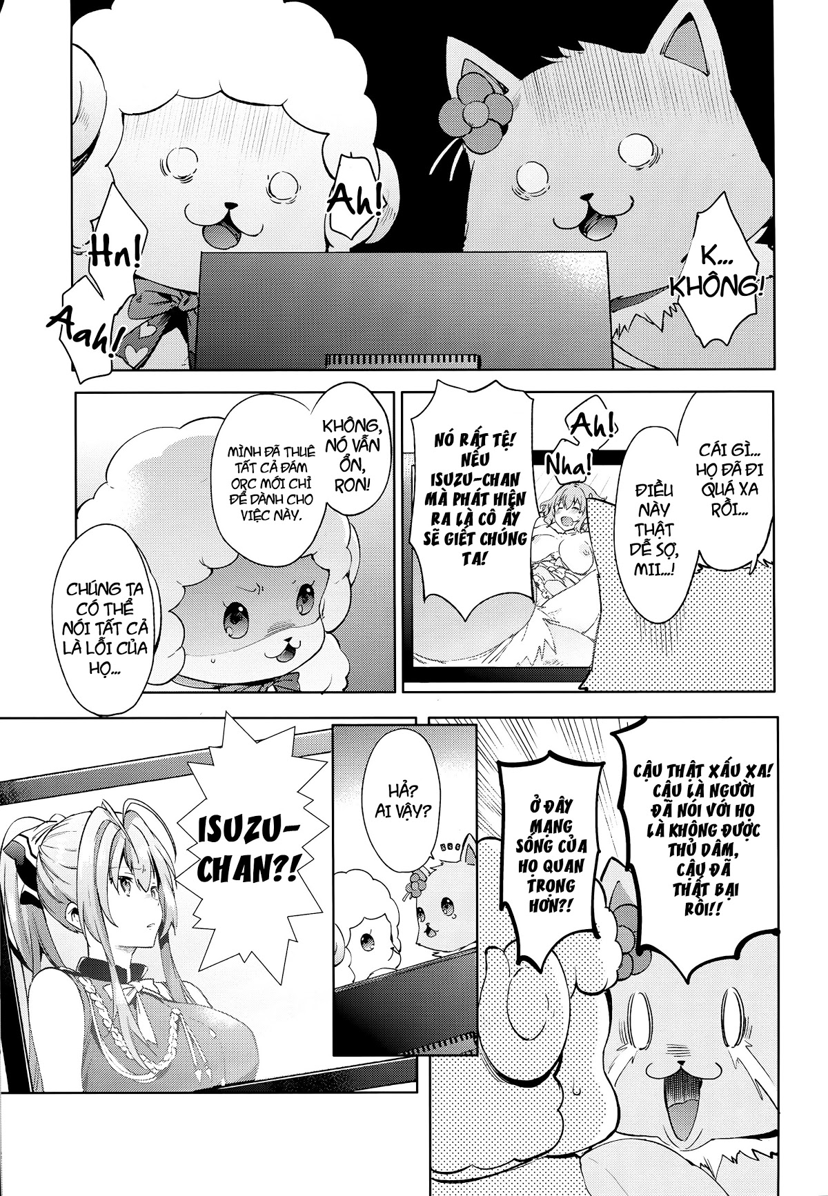 Ama Kan (Amagi Brilliant Park) Oneshot trang 14