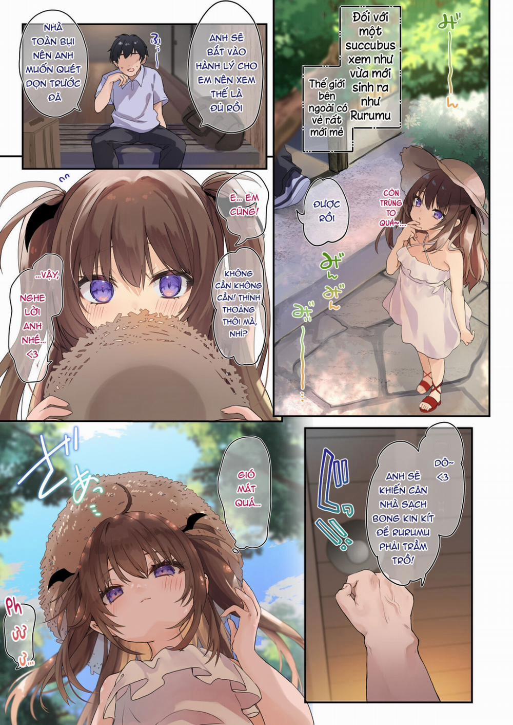 Ama Milk Succu-mama to Natsuyasumi Oneshot trang 5