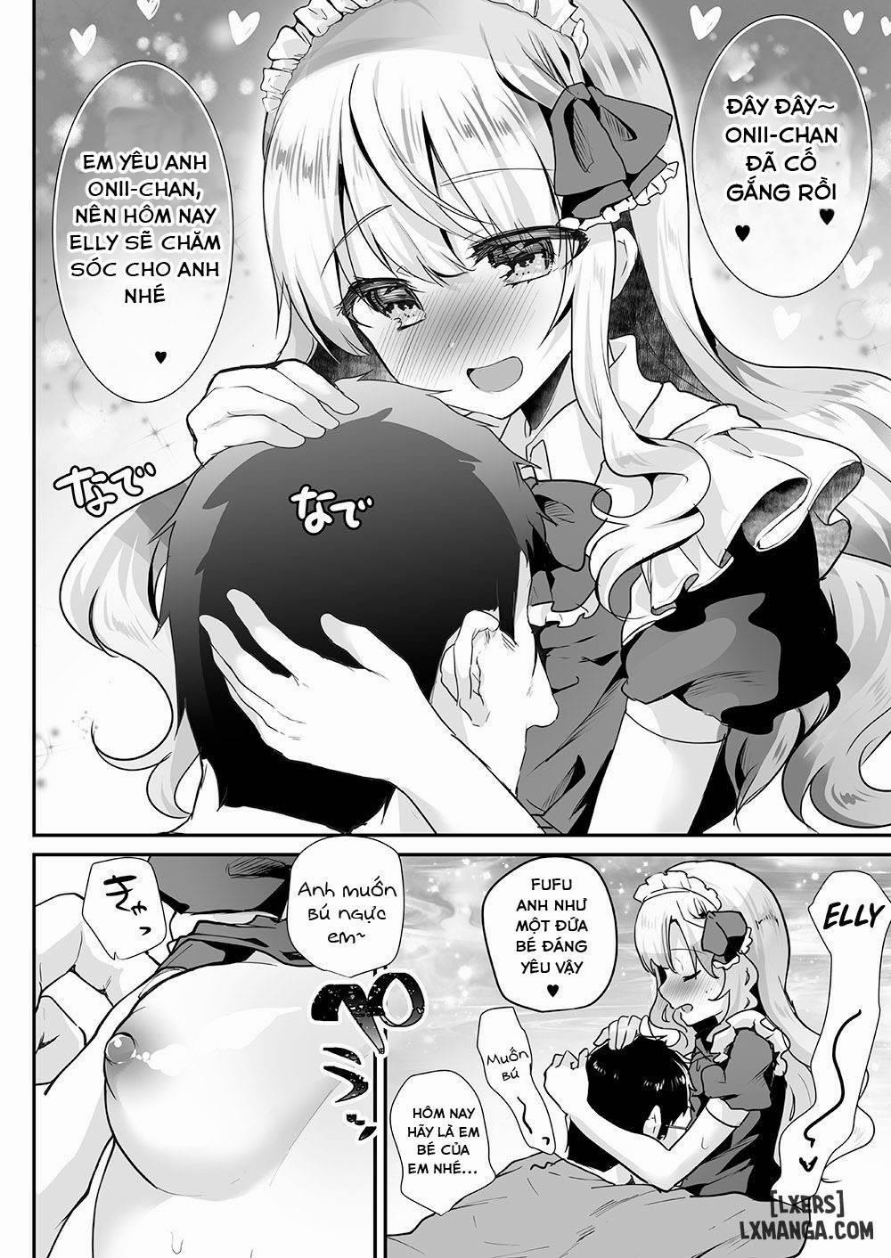 Amaenbo Imouto Elly-chan 3 END trang 14