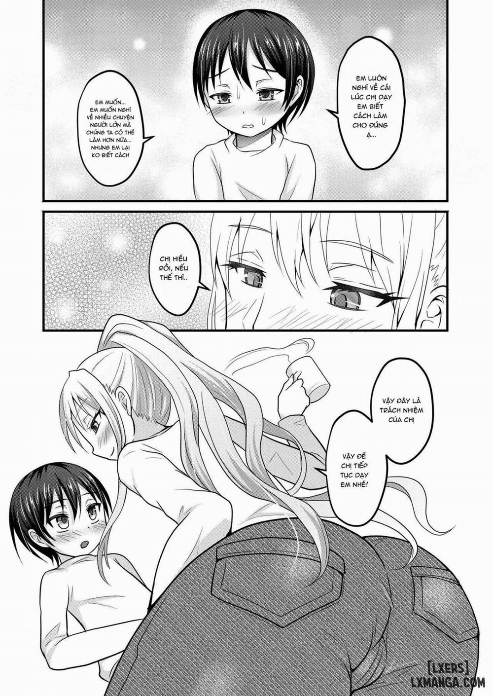 Amaetagari na Otouto wa Onee-chan Banare ga Dekinai Oneshot trang 9