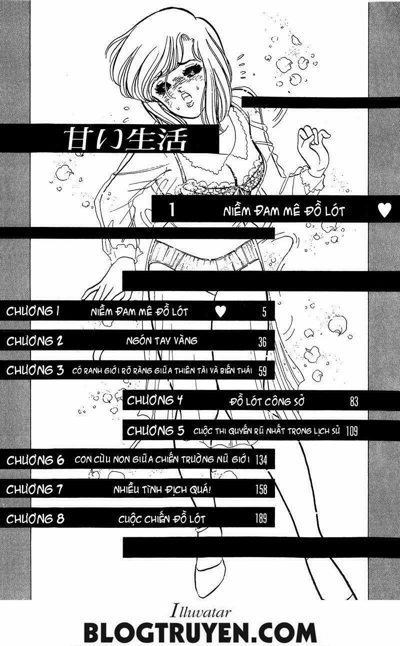 Amai Seikatsu – Cuộc Sống Tươi Đẹp 0 Niềm đam mê đồ lót trang 4