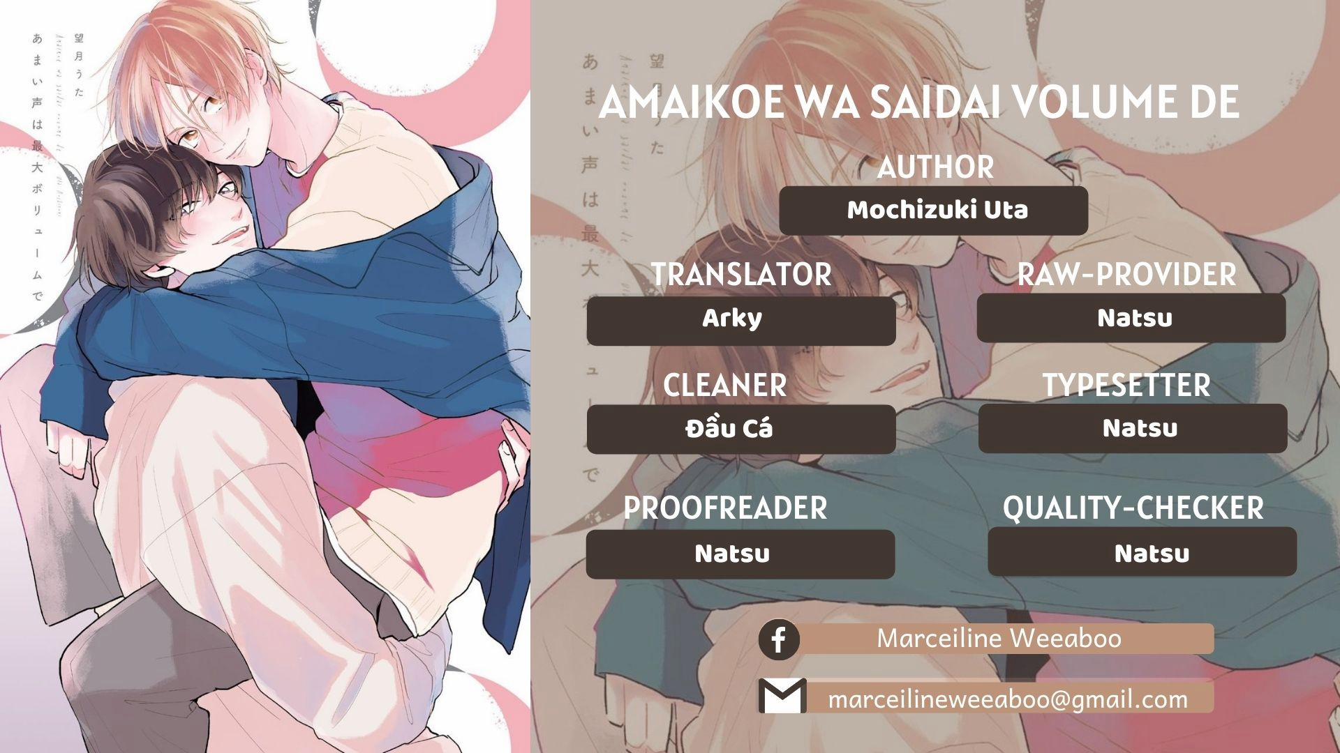 Amaikoe Wa Saidai Volume De 3 trang 0