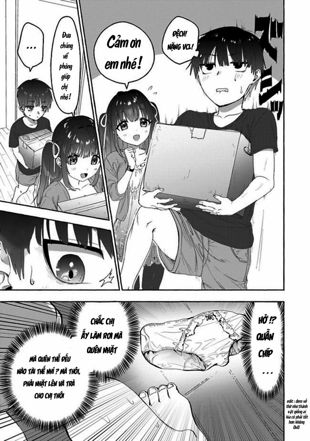 AMAKARA GISHIMAI NI HASAMARETE MASU 1 trang 9