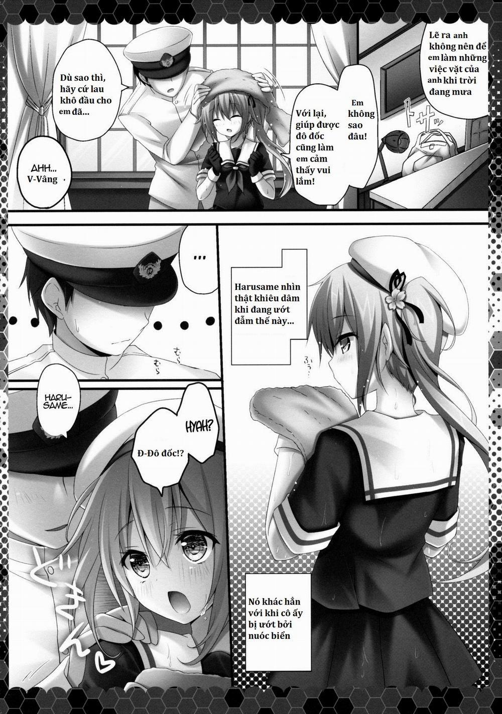 Ame Mo Shitataru Ii Harusame (Kantai Collection) Oneshot trang 6