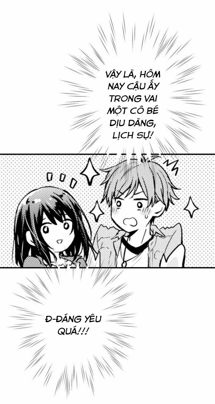 Ẩn sâu bên trong, Ren là một người phụ nữ.(Ren-kun wa Muitara Onna no Ko) 13 trang 32