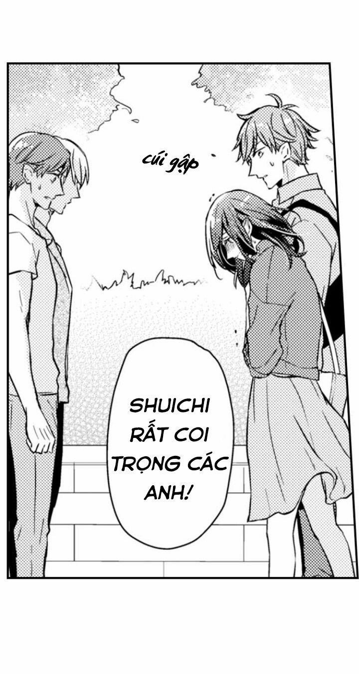 Ẩn sâu bên trong, Ren là một người phụ nữ.(Ren-kun wa Muitara Onna no Ko) 14 trang 32