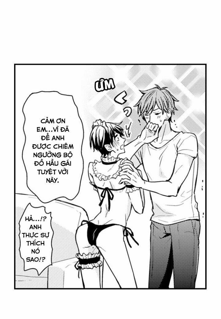 Ẩn sâu bên trong, Ren là một người phụ nữ.(Ren-kun wa Muitara Onna no Ko) 19 trang 23