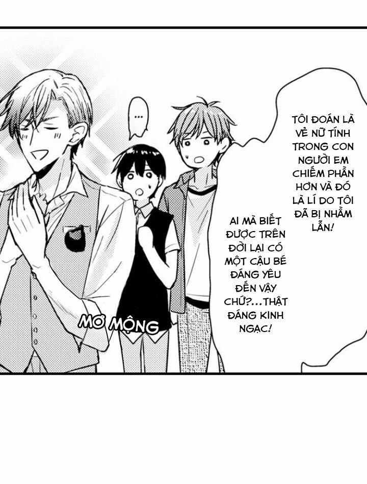 Ẩn sâu bên trong, Ren là một người phụ nữ.(Ren-kun wa Muitara Onna no Ko) 21 trang 32