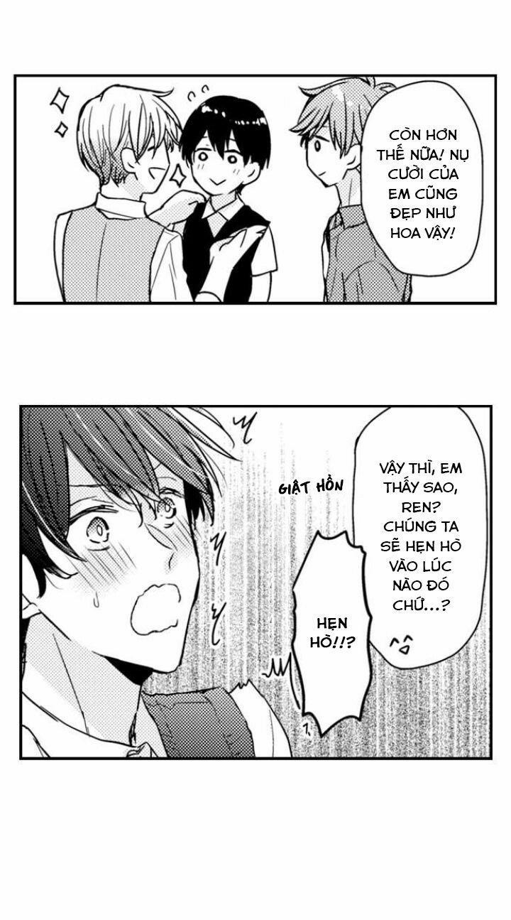 Ẩn sâu bên trong, Ren là một người phụ nữ.(Ren-kun wa Muitara Onna no Ko) 21 trang 35