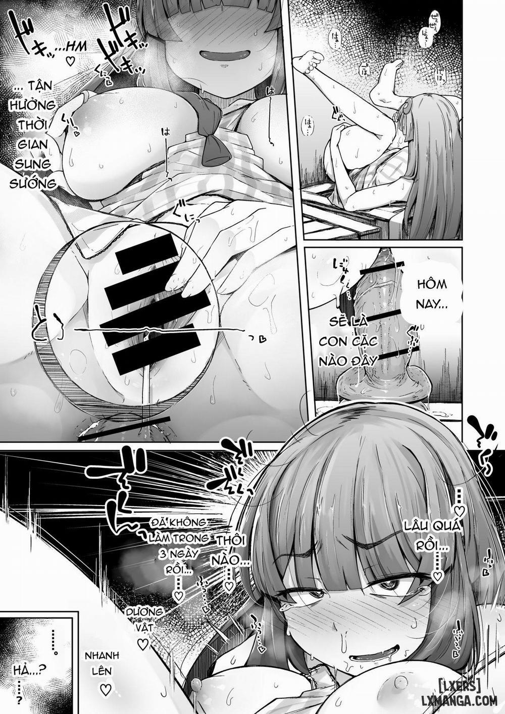 Ana to Muttsuri Dosukebe Daitoshokan 2 Oneshot trang 16