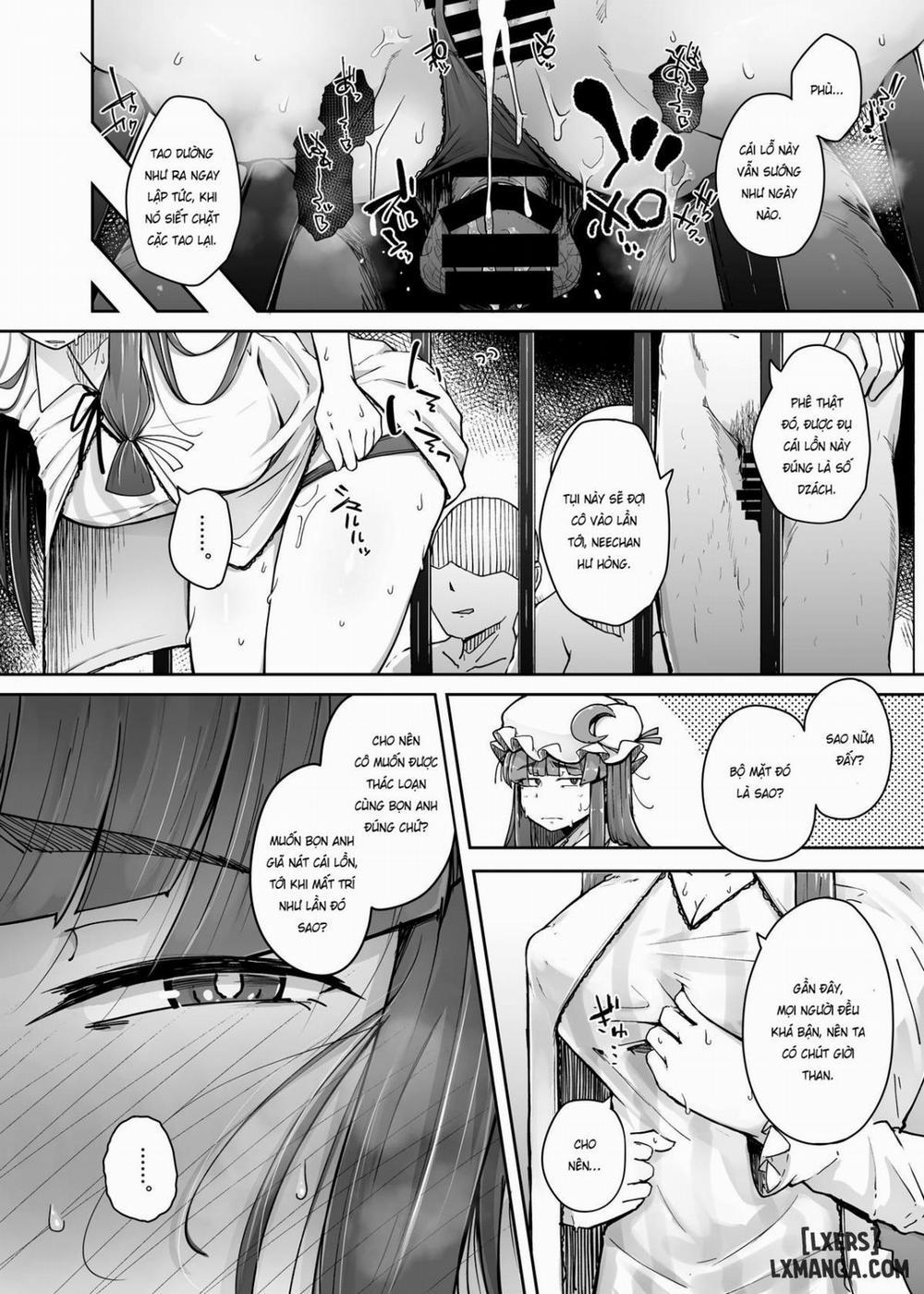 Ana to Muttsuri Dosukebe Daitoshokan 3 Oneshot trang 10