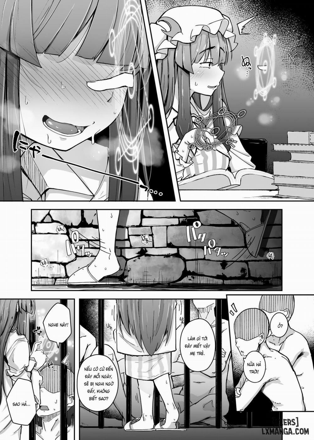Ana to Muttsuri Dosukebe Daitoshokan 3 Oneshot trang 13