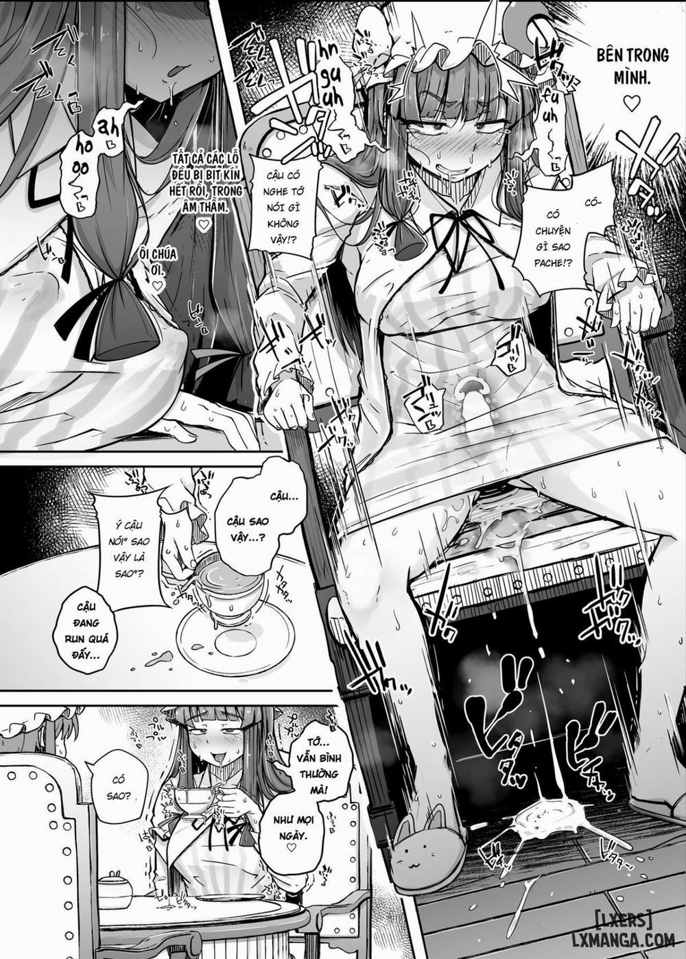 Ana to Muttsuri Dosukebe Daitoshokan 3 Oneshot trang 18
