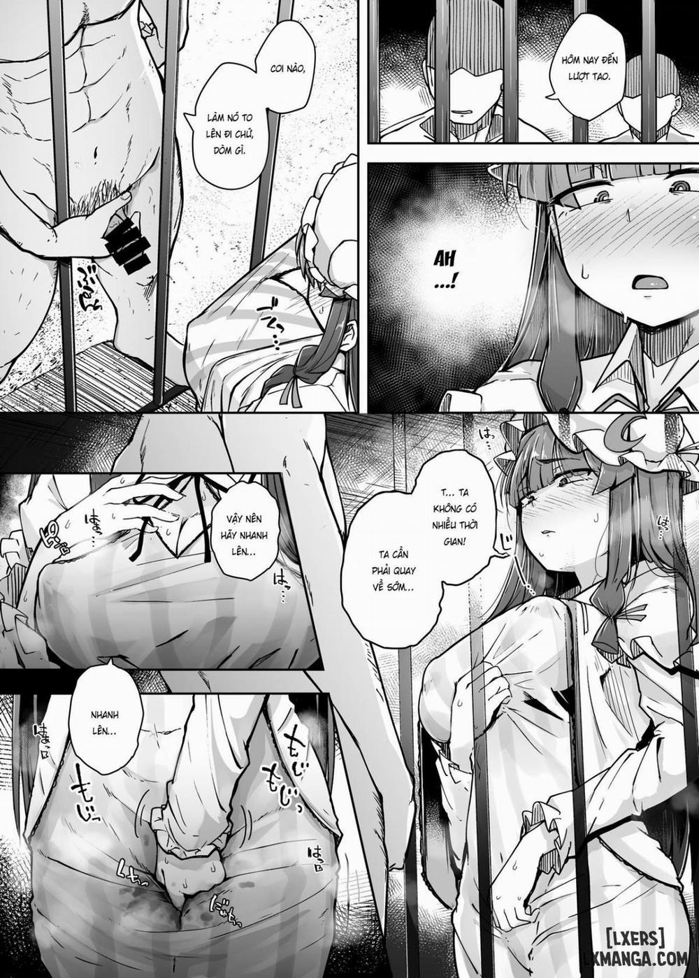 Ana to Muttsuri Dosukebe Daitoshokan 3 Oneshot trang 4