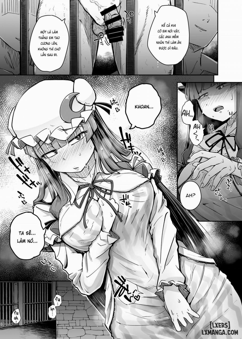 Ana to Muttsuri Dosukebe Daitoshokan 3 Oneshot trang 5