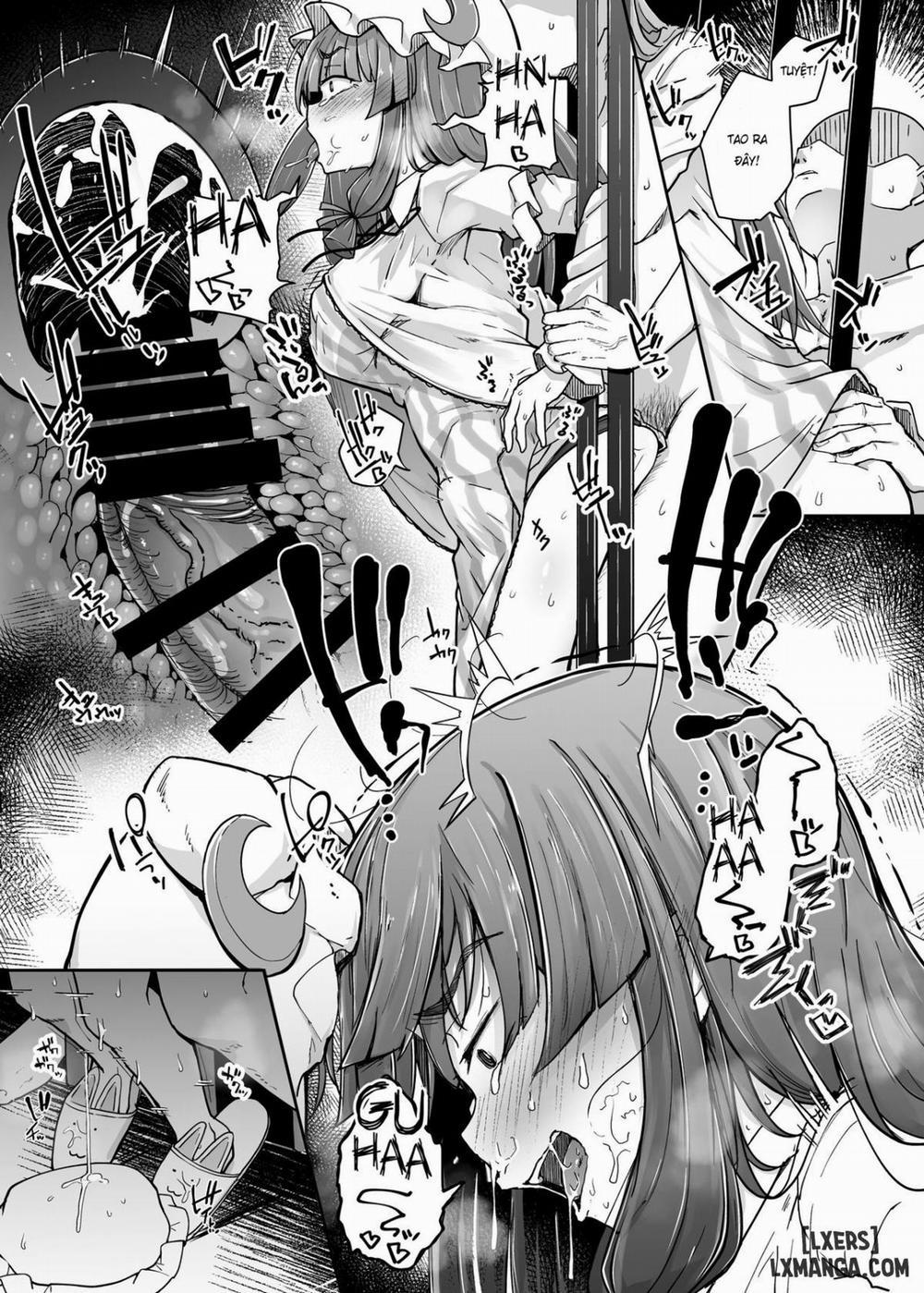 Ana to Muttsuri Dosukebe Daitoshokan 3 Oneshot trang 9