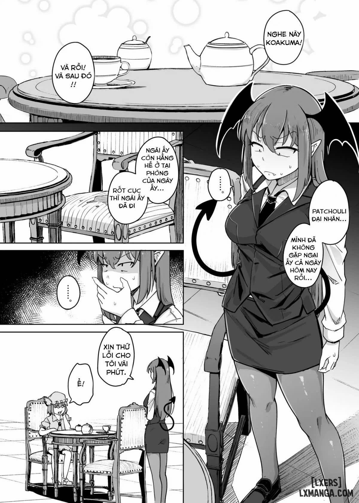 Ana to Muttsuri Dosukebe Daitoshokan 5 Oneshot trang 11