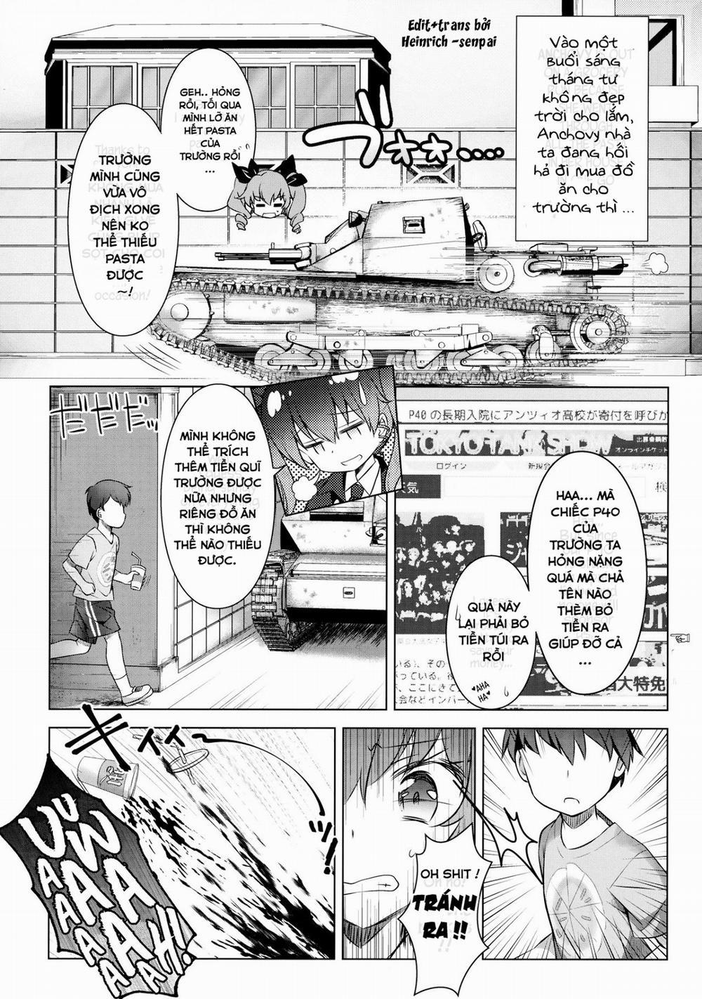 Anchovy Panic! (Girls Und Panzer) Oneshot trang 1