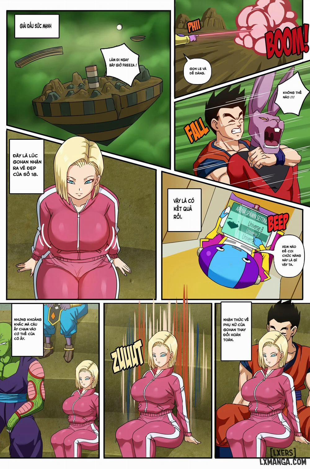 Android 18 And Gohan (Dragon Ball Z) 2 trang 0