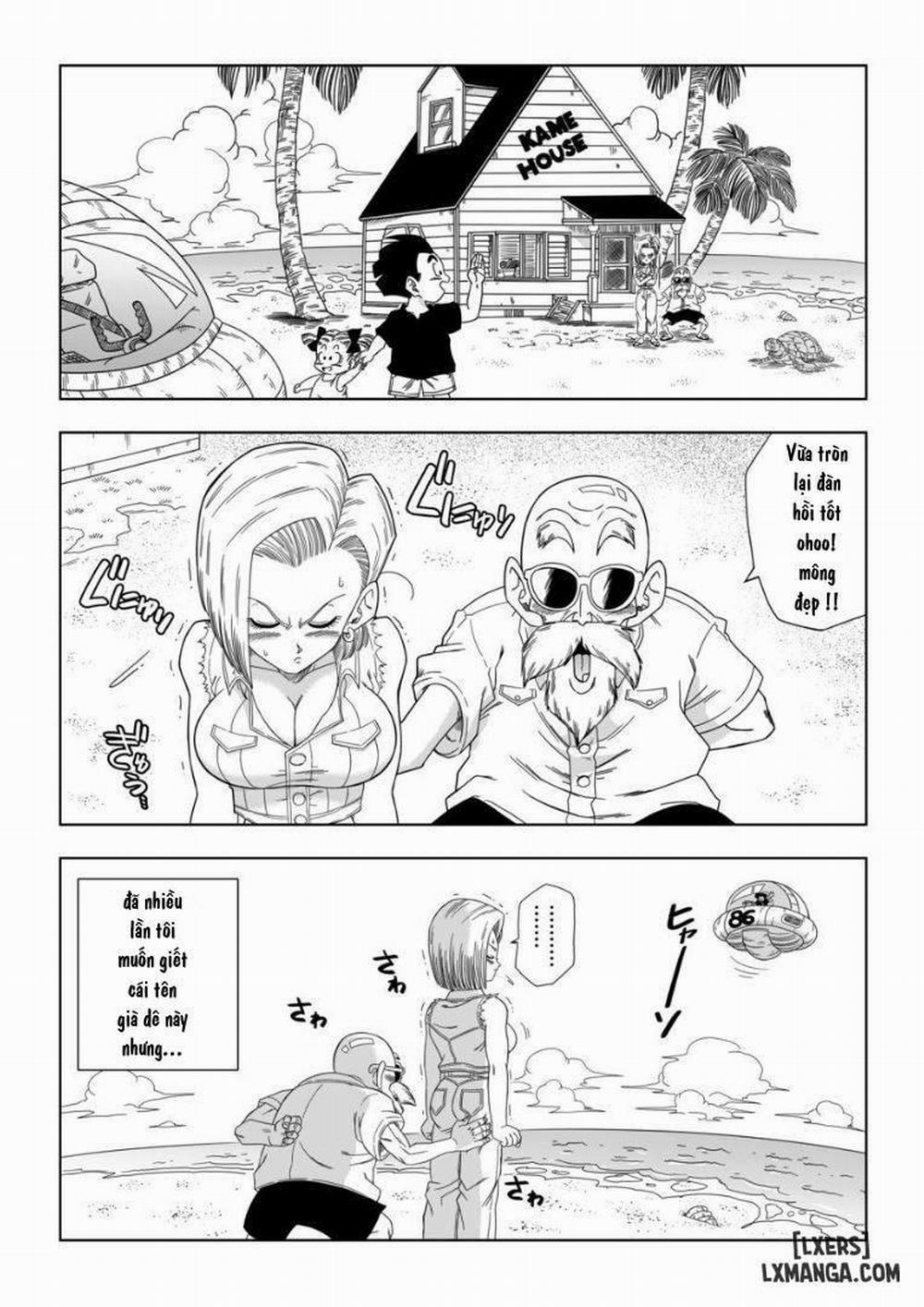 Android n18 VS Kamesennin Oneshot trang 1