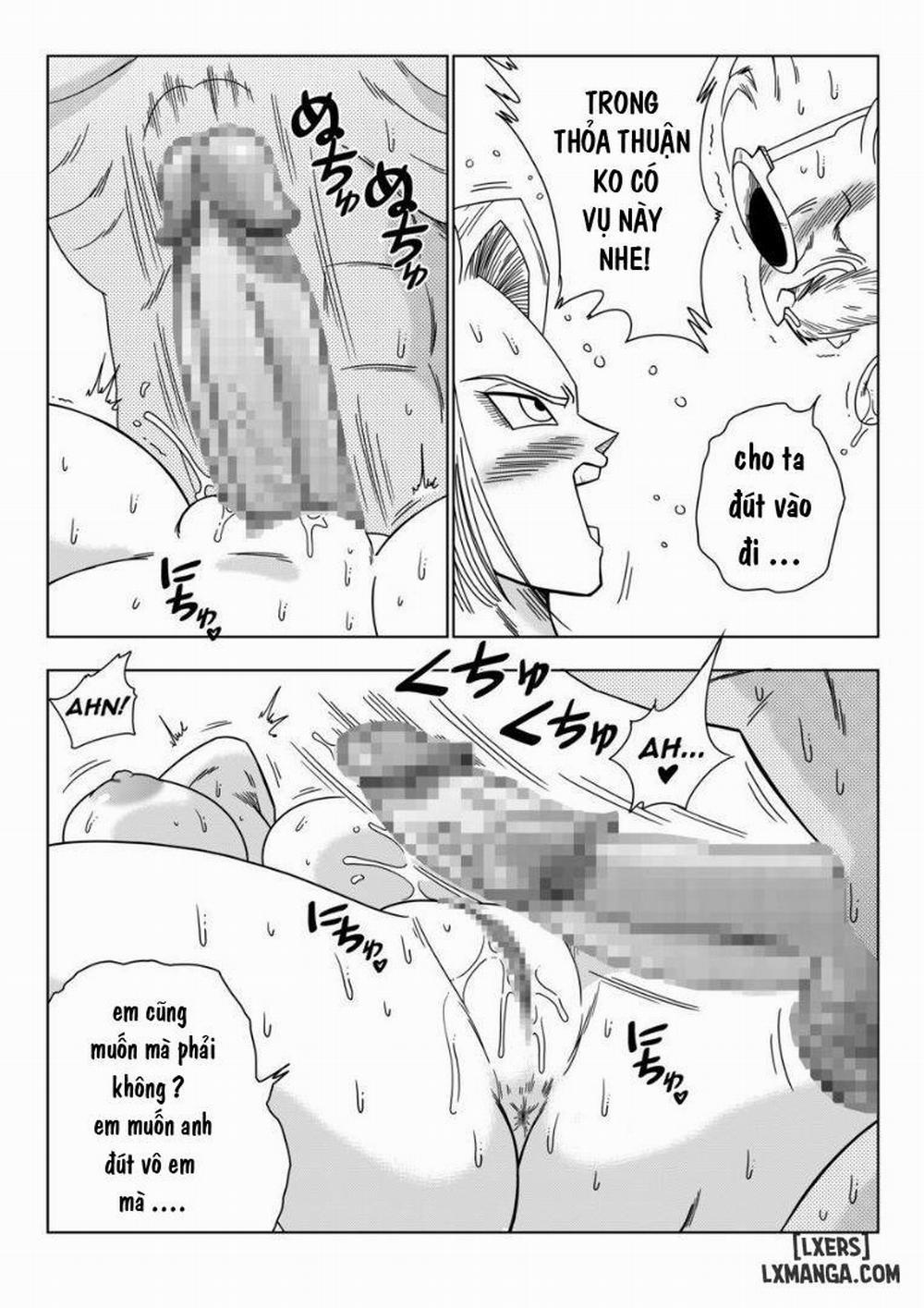 Android n18 VS Kamesennin Oneshot trang 12