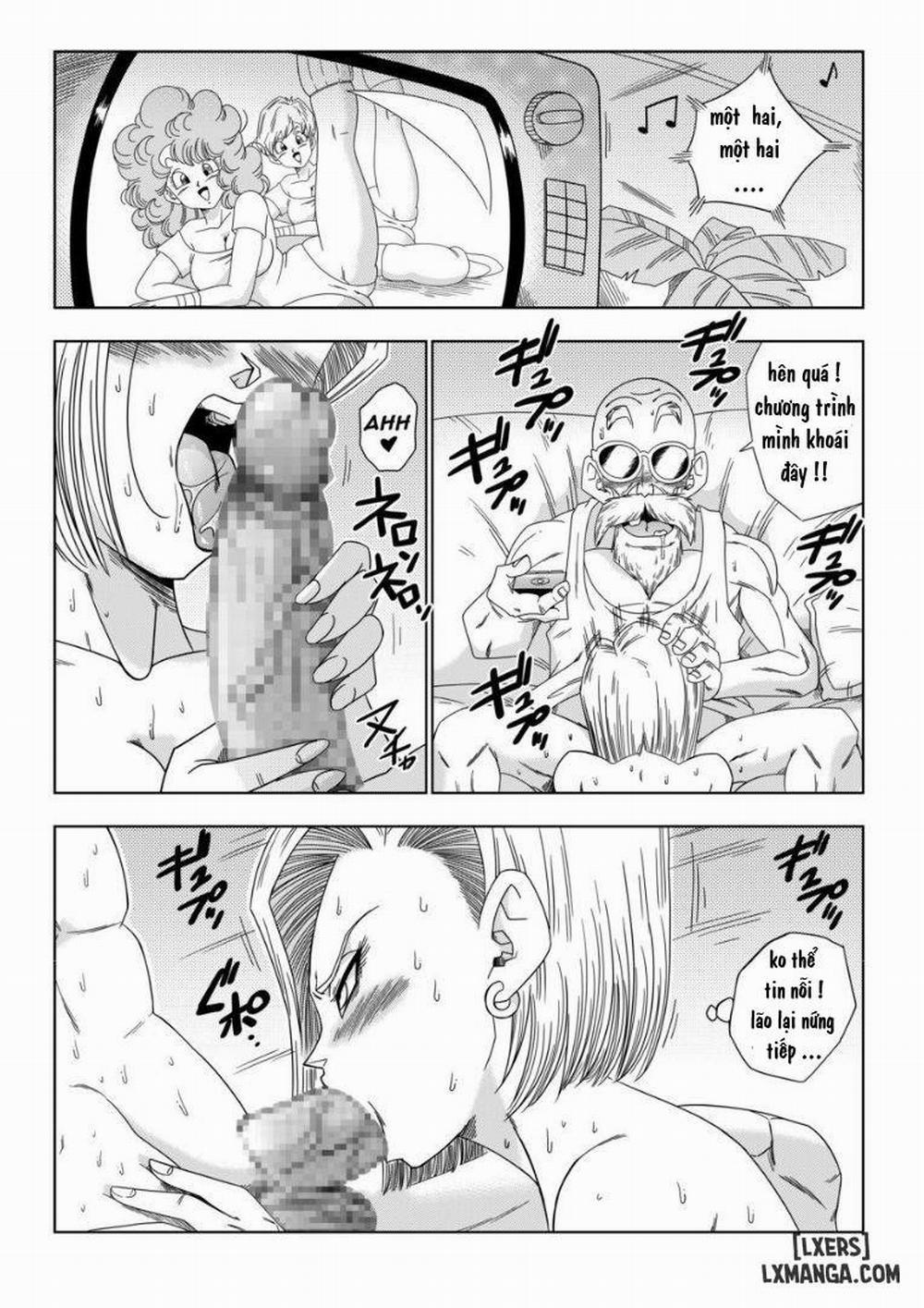 Android n18 VS Kamesennin Oneshot trang 22