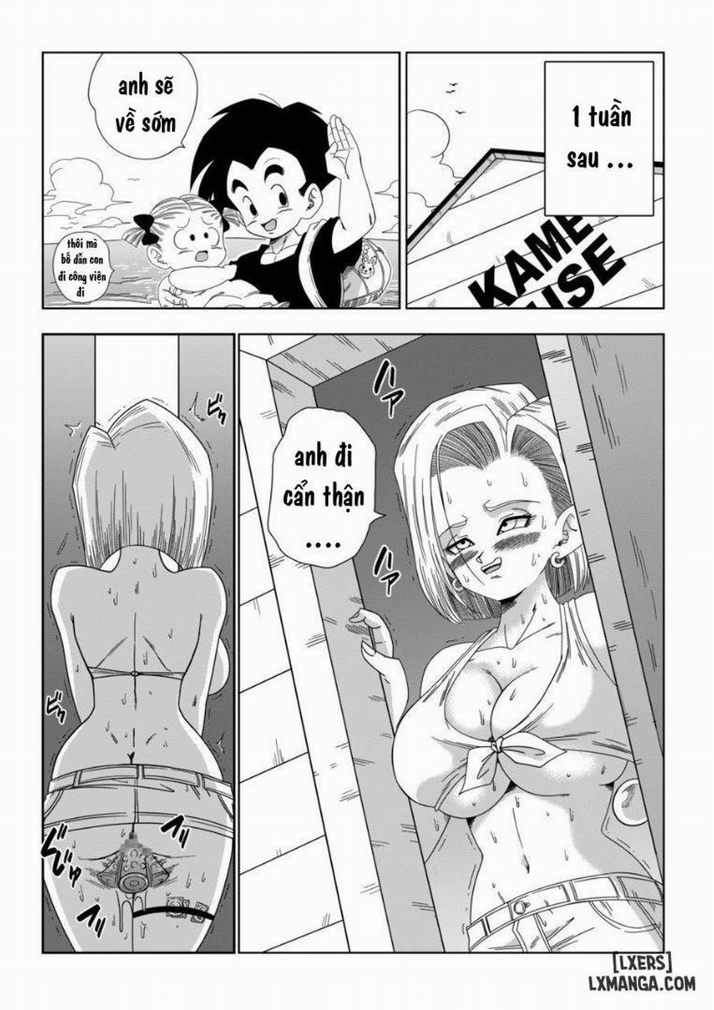 Android n18 VS Kamesennin Oneshot trang 28