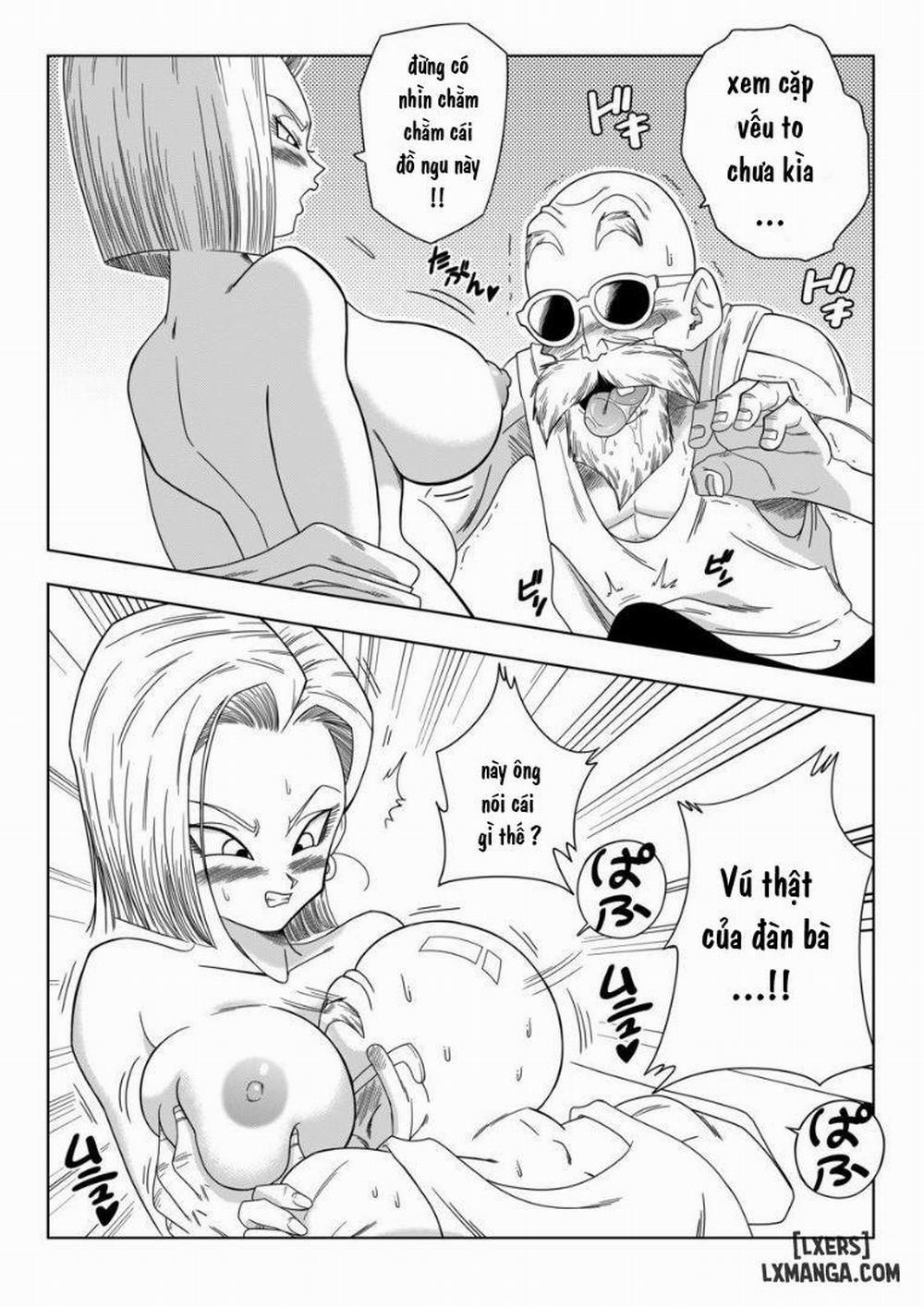 Android n18 VS Kamesennin Oneshot trang 6