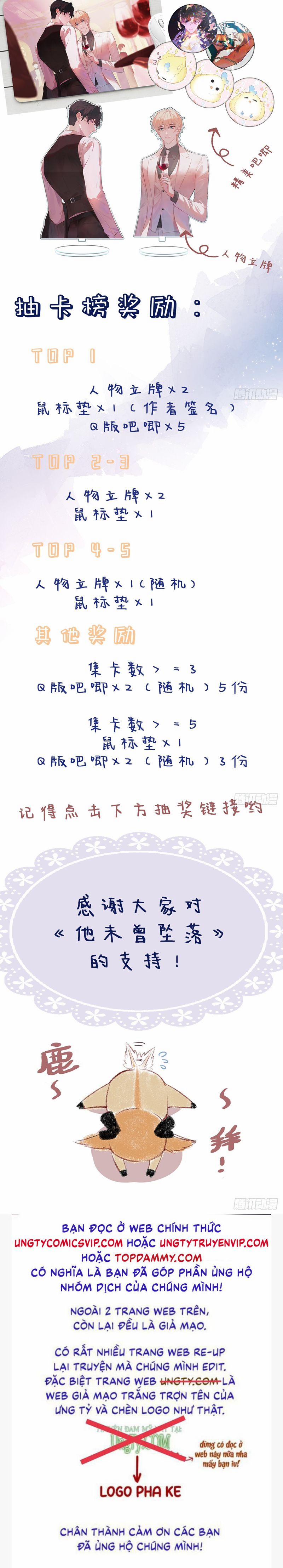 Anh Ấy Chưa Từng Rơi Xuống 50 trang 28