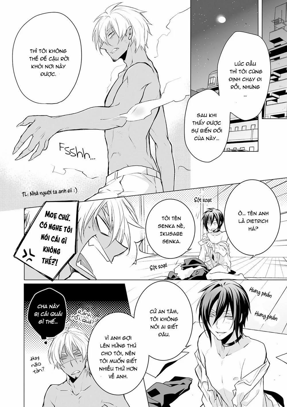 Anh Chàng Người Sói Và Tiểu Thuyết Gia Lập Dị 1.1 trang 11