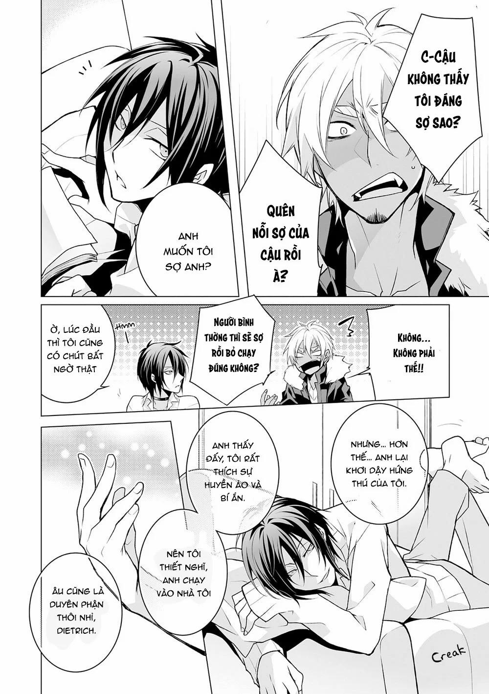 Anh Chàng Người Sói Và Tiểu Thuyết Gia Lập Dị 1.1 trang 13