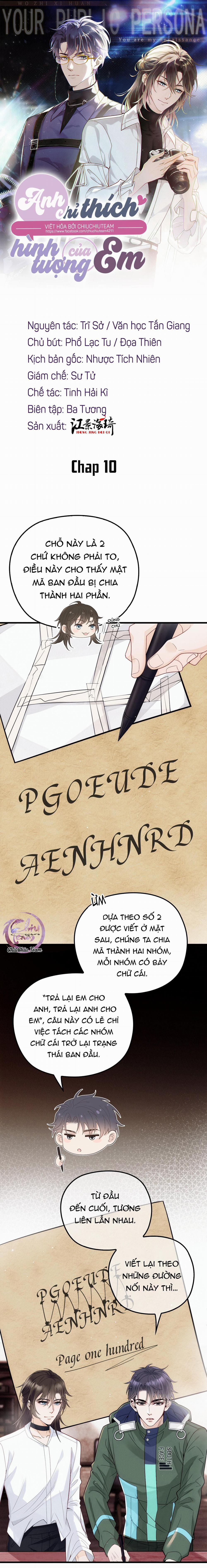 Anh Chỉ Thích Hình Tượng Của Em (Drop) 10 trang 0