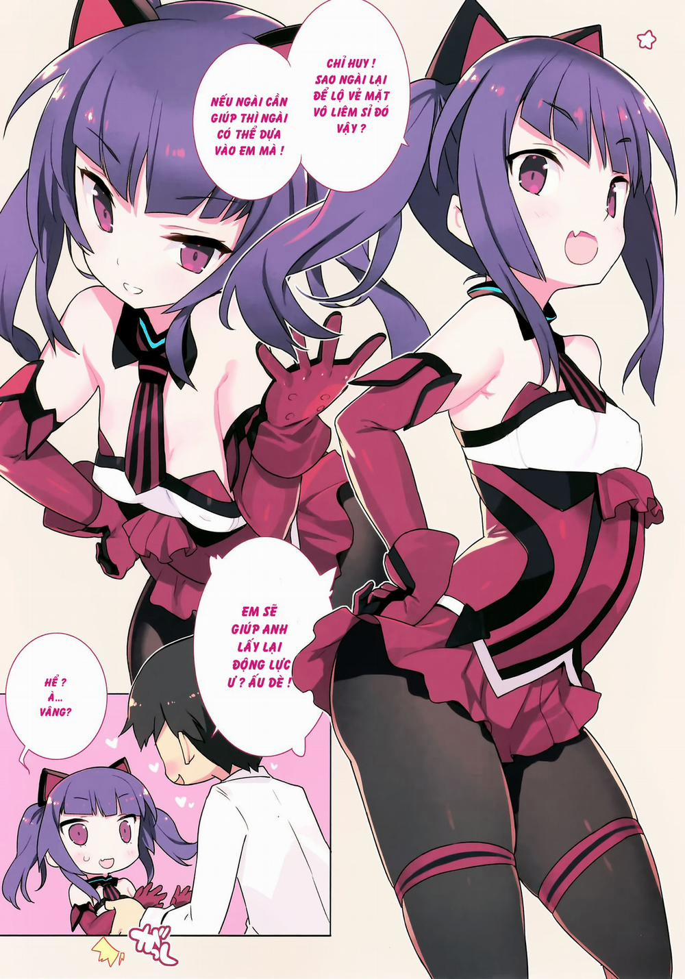 Ánh Hào Quang Của Bé Mèo Oneshot trang 3