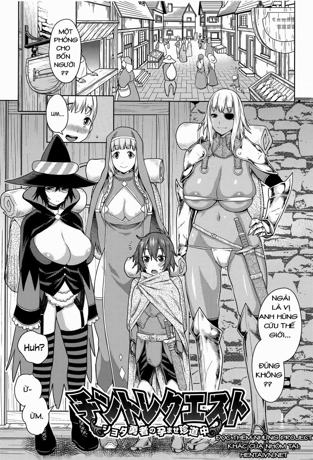 Anh Hùng Chịch - Dick Training Quest Oneshot trang 0