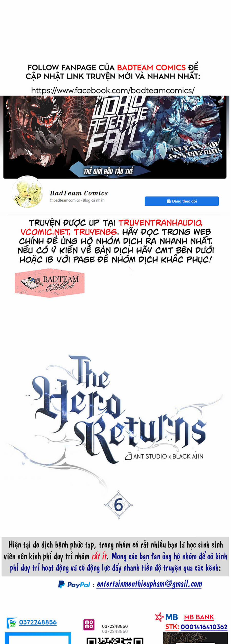 Anh Hùng Trở Về 6 trang 40